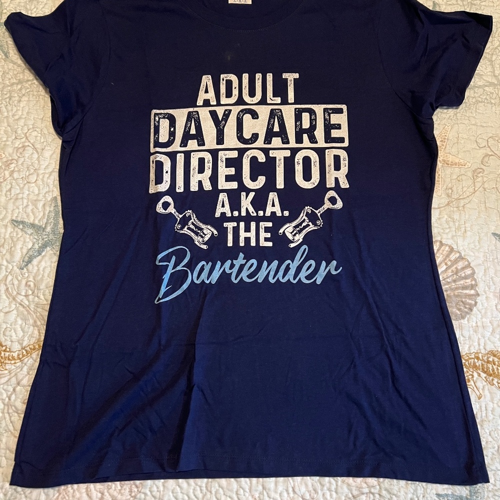 Blue t-shirt
